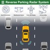 Motoforti Auto Vehicle Reverse Backup Radar System Reverse Parking Sensors