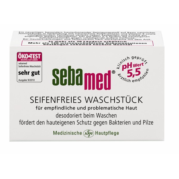 Sebamed Soap-free wash piece, pack of 4 (4 x 100 g)
