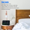 CO2 Detector ABS and Electronic TVOC Sensor Components Digital Temperature