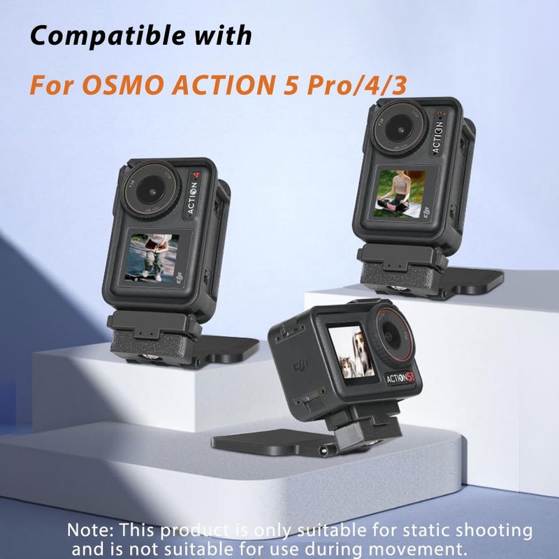 Magnetic Mount Clip Compatible with DJI Osmo Action 5 Pro/Action