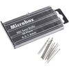Yakamoz 20Pcs 0.3-1.6mm Shank Mini Micro Drill Bit Set Twist