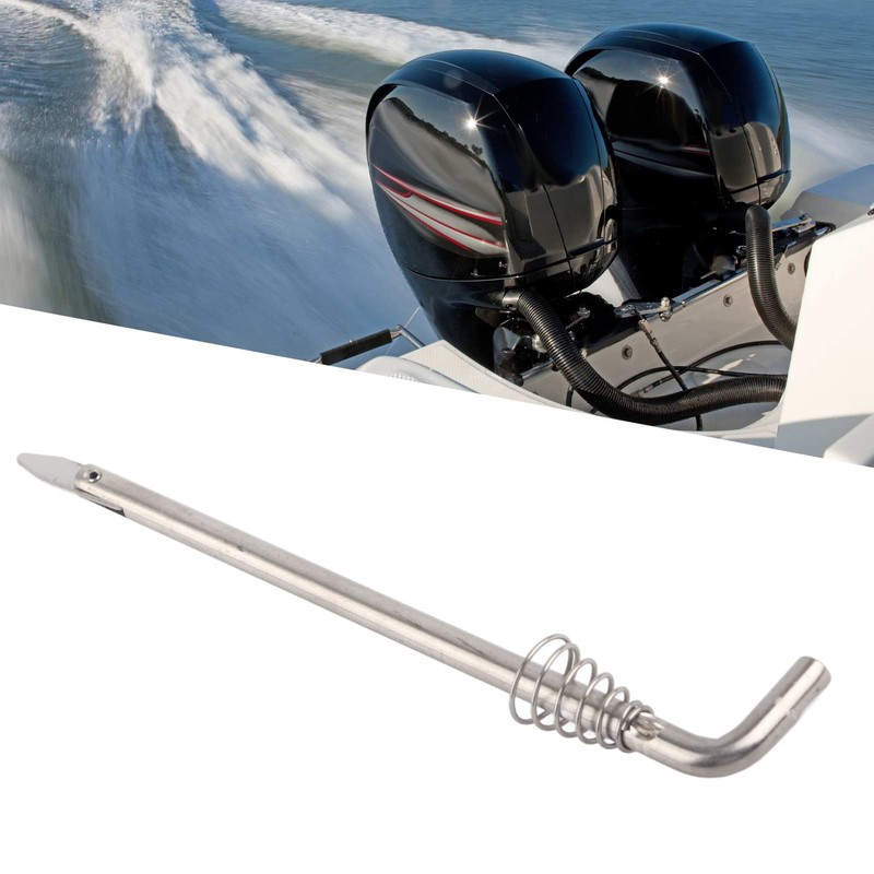 Stainless Steel Tilt Push Rod with Spring Replacement Outboard Motor