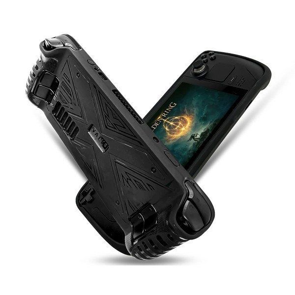 Anerpoey Steam Deck Case, TPU Hard Shell Skin, Non-Slip Anti