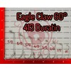 Eagle Claw 413 60° Heavy Wire O'Shaughnessy Bend Jig Hook