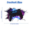 3D Gaming Wall Stickers, Gamer Controller Decals Gaming Wall Art,