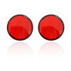 Dickno 2 PCS M6 x 1.0 Motorcycle Reflectors, Plastic Screw