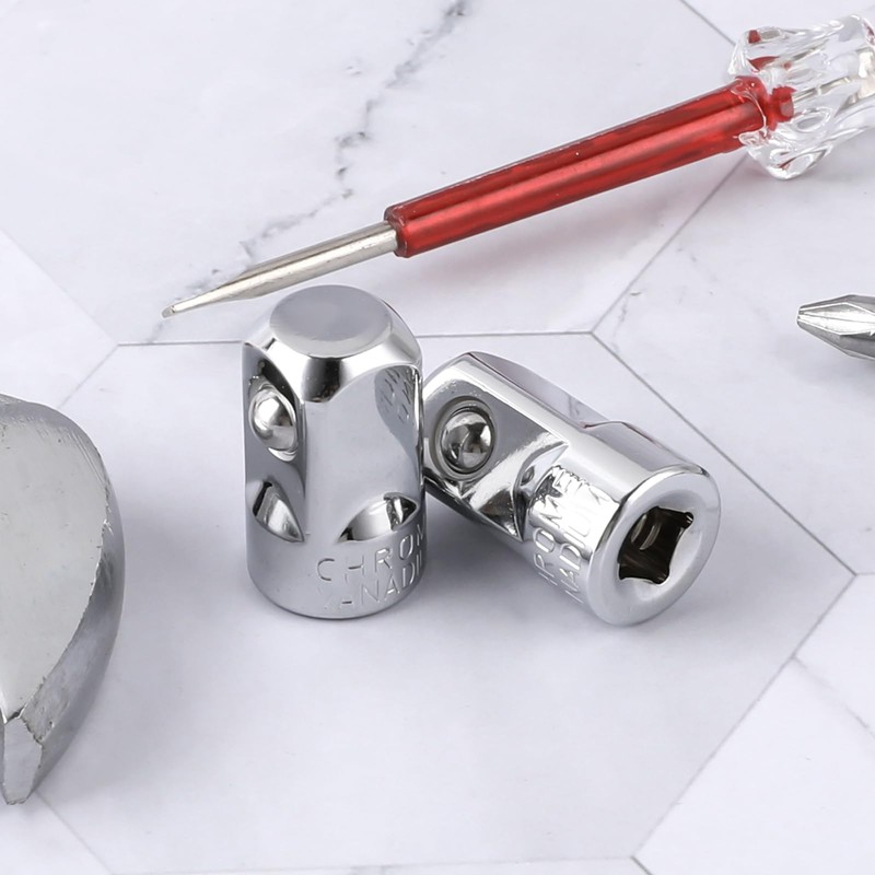 2pcs Socket Adapter Socket Adapter Reducer Socket Adapter 1/4" Female