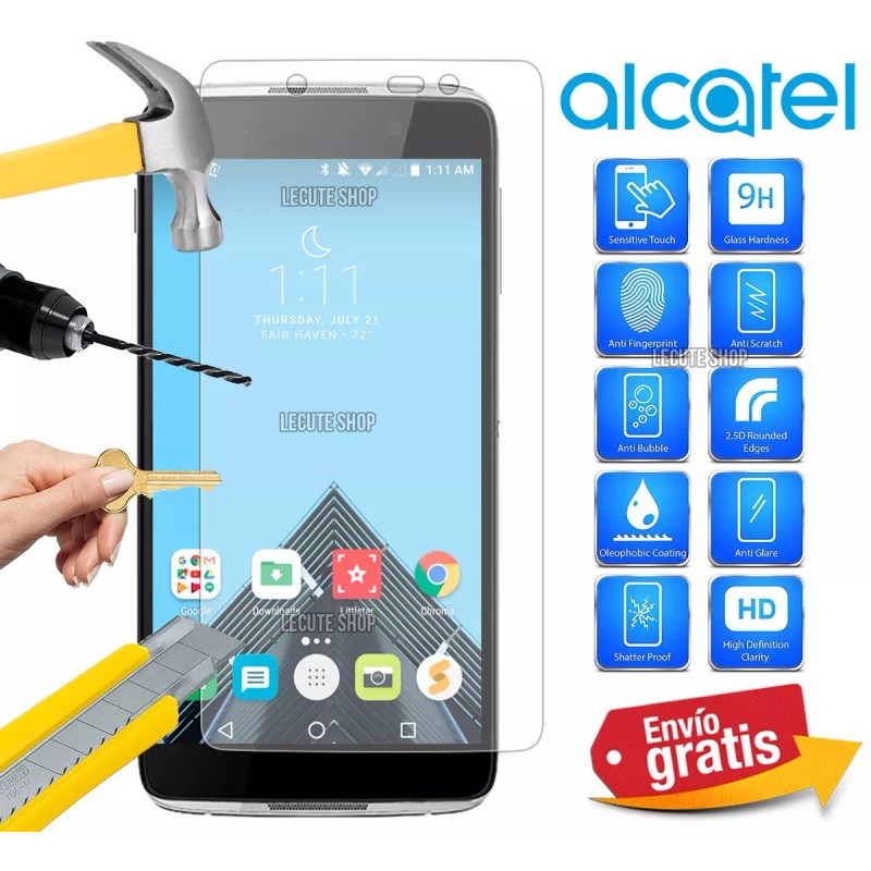 Tempered Glass Mica Cristal Templado Alcatel Idol 4 Gorilla Glass
