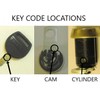 Knapheide 12247359 (Key Code 2011), Replacement Key for NXG Rotary
