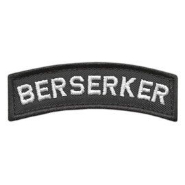 Berserker Shoulder Tab Viking Norse Icelandic Heathen Army Military Morale Tactical Touch Fastener Patch