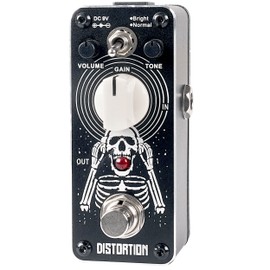 Sondery Distortion Pedal for Guitars, Recreation of 70-80’s Classical British Stack Sound, 2 Modes of Bright and Normal, True Bypass Mini Size Art Design Series