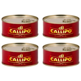 Italian Canned Tuna in Olive Oil Callipo 5.6 Oz (Pack of 4)