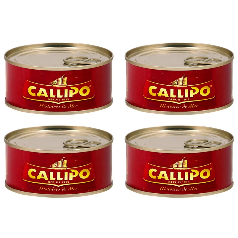 Italian Canned Tuna in Olive Oil Callipo 5.6 Oz (Pack