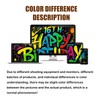 16th Birthday Banner Polyester Graffiti Backdrop Decor 71"x43