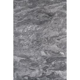 POWTICK 354"x16" Grey Marble Peel and Stick Countertops Wallpaper, Vinyl Wrap Modern Waterproof Removable Contact Paper for Floor Tile Counter Top Sofa Dressing Table