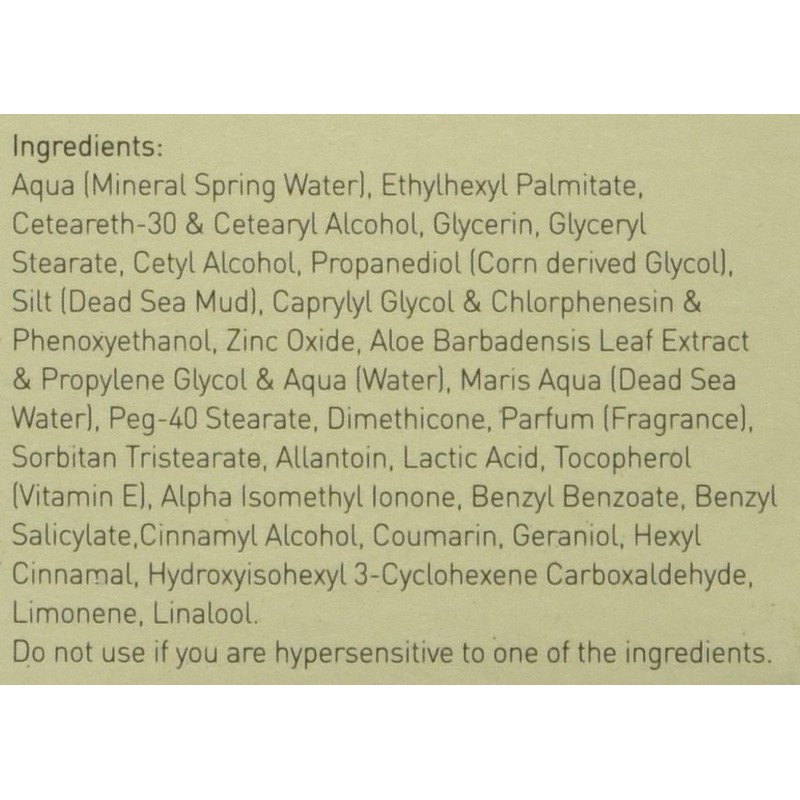 AHAVA Dermud Nourishing Body Cream, 6.8 Fl Oz