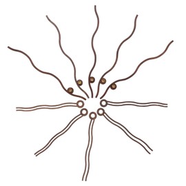 ORFOFE 5sets Wooden Clock Mechanism Movement Clock Hands Repair Kit for Home and School Compatible Shafts Easy Assembly and Accurate Display