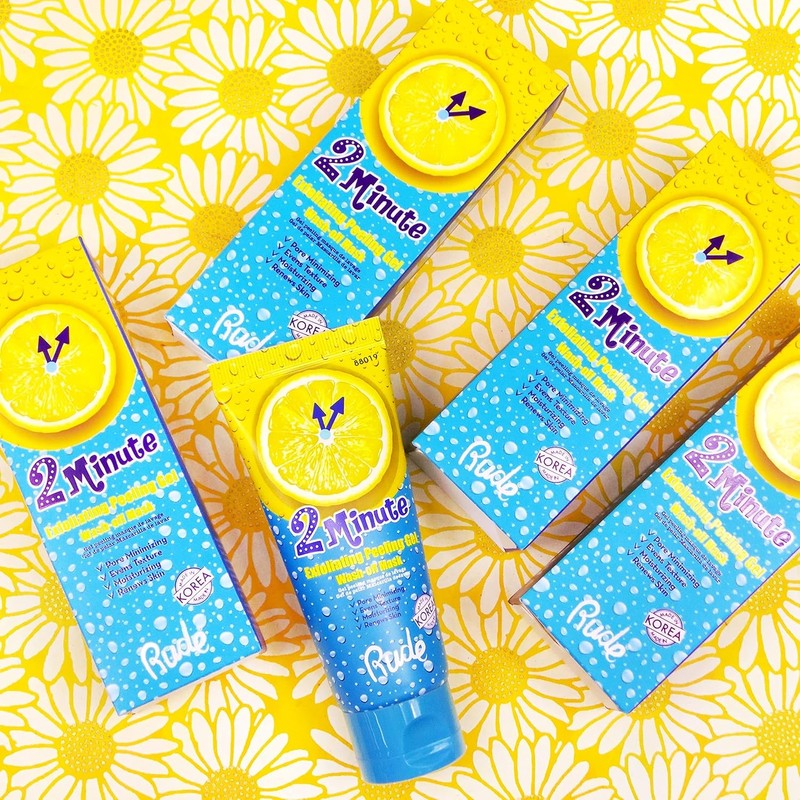 Gel Exfoliante 2 Minutos RUDE RU88019 – Piel Radiante y