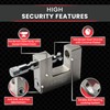Maudex® MDP/90 [10 Keys] Container Padlock Heavy Duty Outdoor -