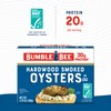 Bumble Bee Canned Hardwood Smoked Oysters, 3.75 oz Can -