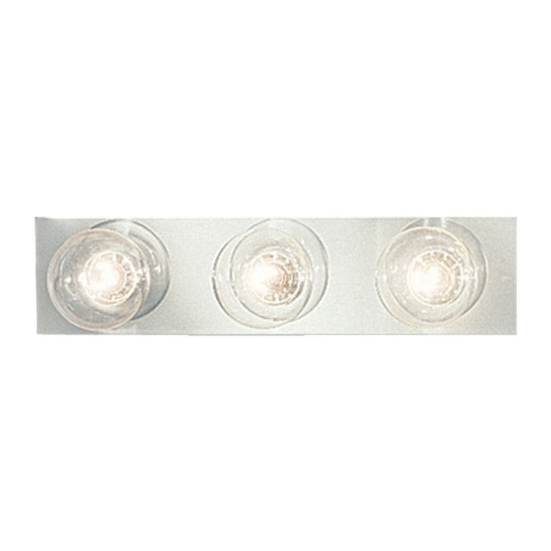 Broadway Collection 3-Light Traditional Bath Vanity Light Polished Chrome