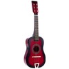 Star 6 String GUITAR, Right Handed, Red (MG50-RD)