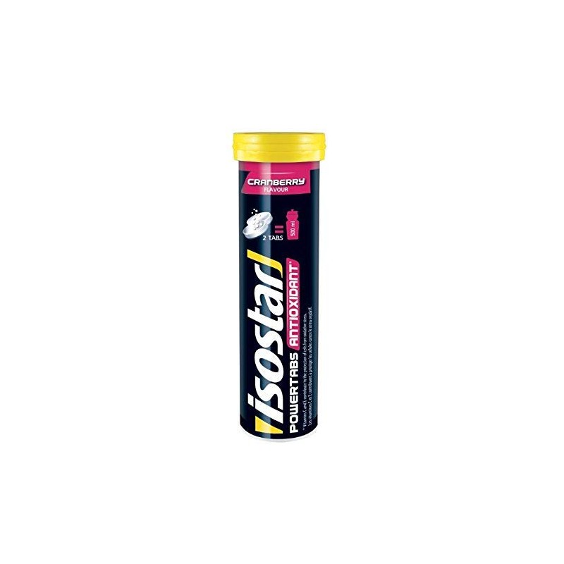 Isostar Powertabs Cranberry 6 Tubes