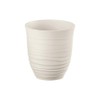 Guzzini - Tierra Low Drinking Glass - Milk White, Diameter