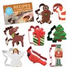 R&M Christmas Holiday Cookie Cutter Gift Set. Includes Nutcracker, Gift,