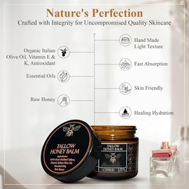 Crema de Manos con Caléndula, Albahaca y Romero, Crema Hidratante para Todo Tipo de Piel, Aroma Fresco y Relajante, 500ML.