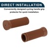 TUCKBOLD Bike Handlebar Grips Covers 90mm Long Lightweight | Bicycle