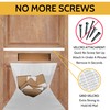 Slimline Mail Slot Catcher for Door (20.4" W x 20"