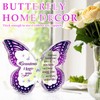 elook Gifts for Grandma, Beautiful Butterfly Acrylic Plaque Best Grandma