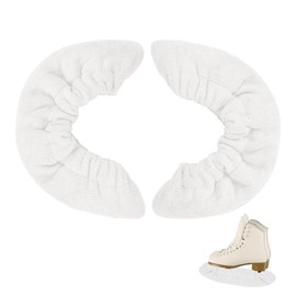 Coolrunner - Fundas de hoja para patinaje sobre hielo, protector de hoja de patinaje deportivo para patines de hockey, patines artísticos y patines de hielo (blanco, M)