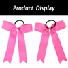 30 PCS College Style Cheer Bows Collegiate Long Tail Skinny