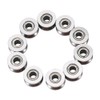Akozon U Groove Bearing, Pack of 10 U Deep Groove
