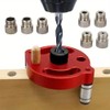 Drill Guide Locator Self Centering Doweling Jig, 3/4/5/6/7/8/9/10mm Self Center