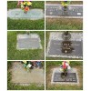 Refinish your Bronze Statues and grave markers protective Clear Bronze