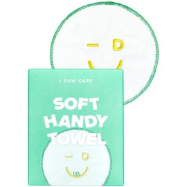 I DEW CARE Fast Absorbent & Soft Handy Towel for Hand, Face, and Spa, 6.5 * 6.5inch (1ea)