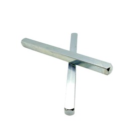6mm Solid Steel Spindle Bar for Door UPVC Windows Size from 50mm-150mm (Pack of 1) (6mmX150mm)