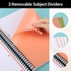 Yarotm Notebook Lined A4 - Spiral Binding Notepad 23.5 x