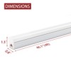 Kihung 8 Pack LED Shop Light 4FT, 20W 2200lm 6500K