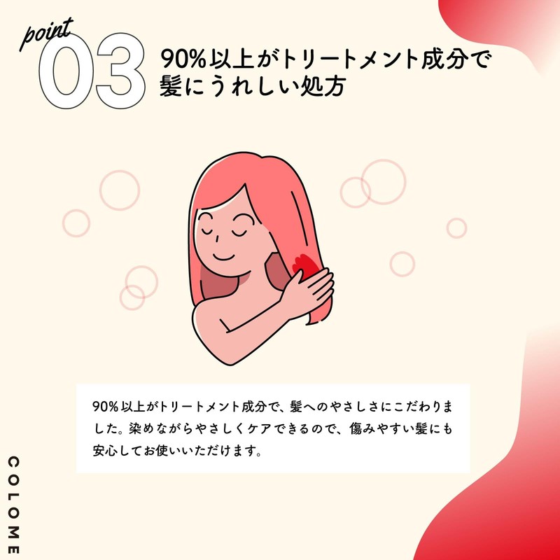 COLOME RED TREATMENT Karatari Red Bleach Hair Damage Repair 8.8