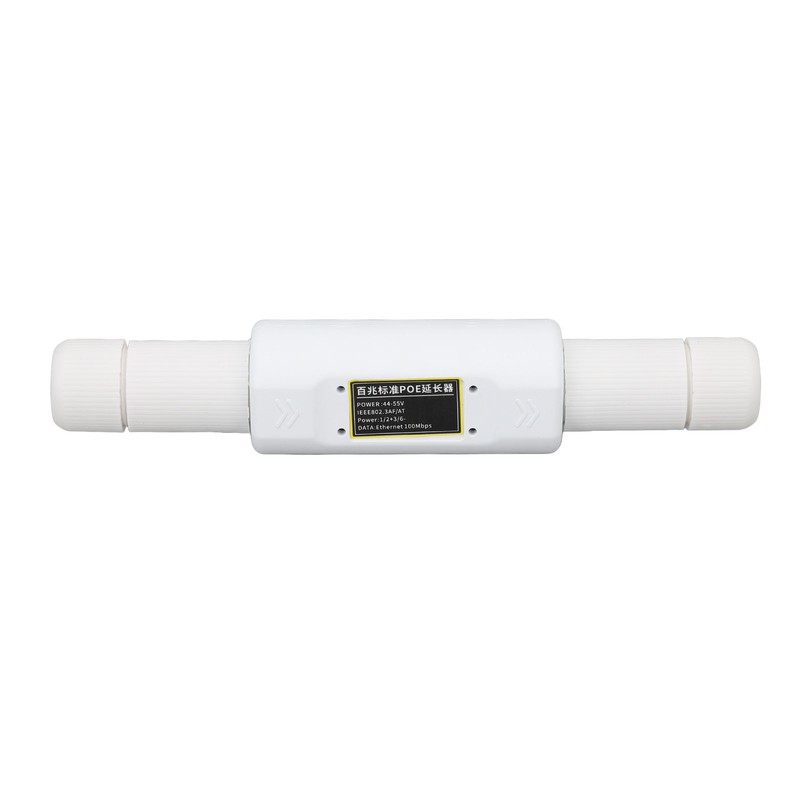 POE Combiner Splitter Adapter IEEE802.3AF AT Standard 10 100Mbps Waterproof