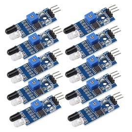 VKLSVAN 10pcs IR Infrared Obstacle Avoidance Sensor Module Smart Car Robot