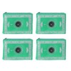 4Pcs Portable Zipper Bag Compass Muslim Prayer Mat Carpet Worship