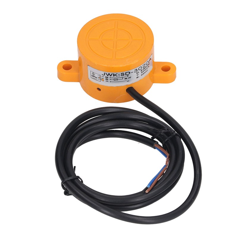 5PCS Cylindrical Proximity Switch NPN Normally Open Distance Approach Sensor
