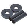 Aqbau® Cover rosettes for radiators with protective tube, pipe collar,