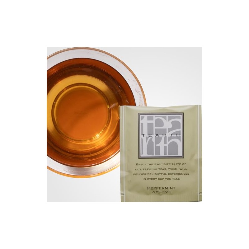 TEARTH Herbal Tea Peppermint Tea Bags Individually Packaged 28 Bags