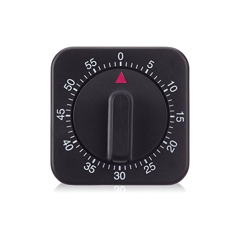 Bó Timer Mechanical Black Pack of 1